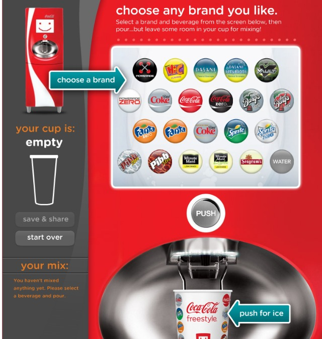 Coca-Cola Freestyle Vending Machine